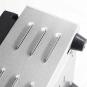 Paninigrill CATERINA, mit Polymerbeschichtung, unten glatt/oben gerillt, 390 x 390 x 195 mm (BxTxH)
