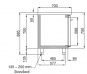Gram Kühltisch GASTRO K 2207 CSG A 2D/2D/2D/3D L2