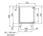 Gram Kühltisch GASTRO K 2207 CSG A 2D/2D/3D/3D L2