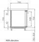 Gram Kühltisch GASTRO K 2207 CSG A 2D/2D/3D/3D L2