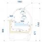 Kuchenvitrine MILLENNIUM 2.0 PASTRY 220 EXC