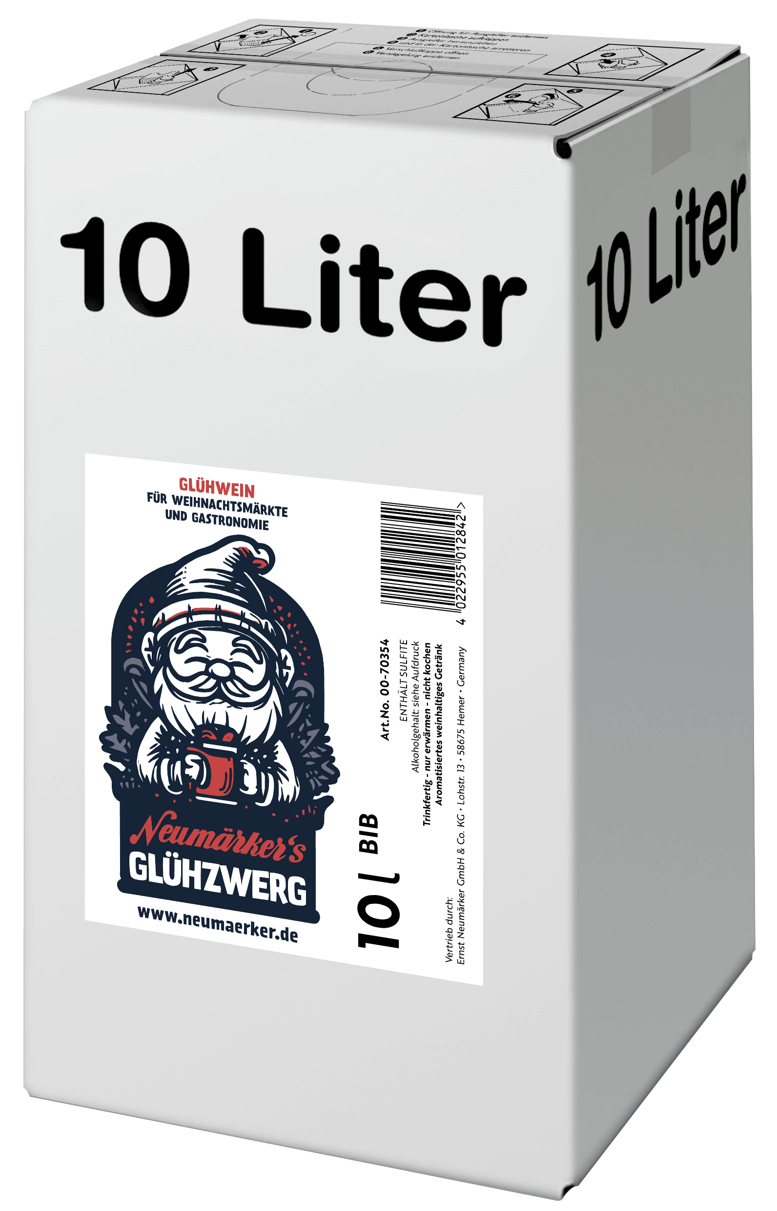 Glühwein Bag-in-Box Neumärker's Glühzwerg 