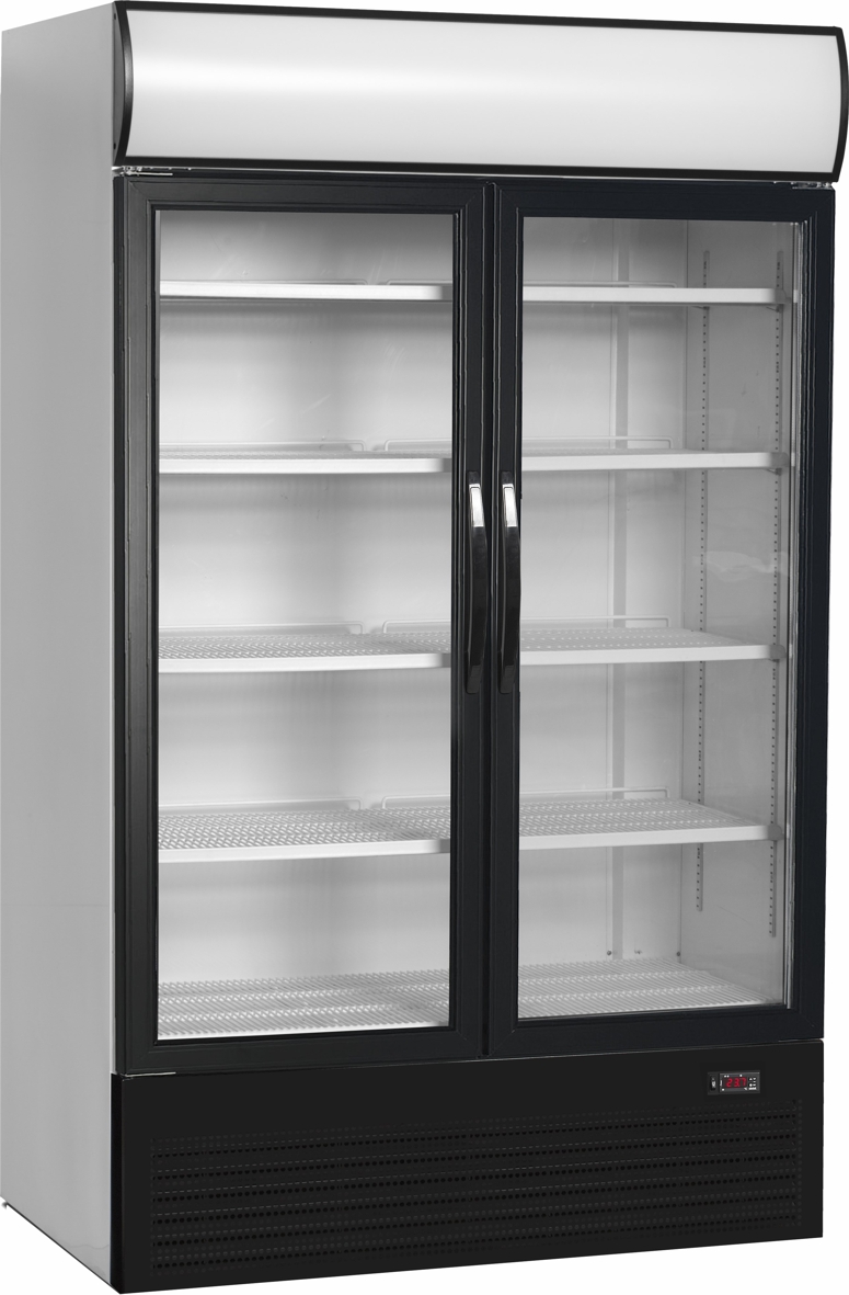 Getränke-Kühlschrank mit Drehtüren HL 1200 GL - Esta 