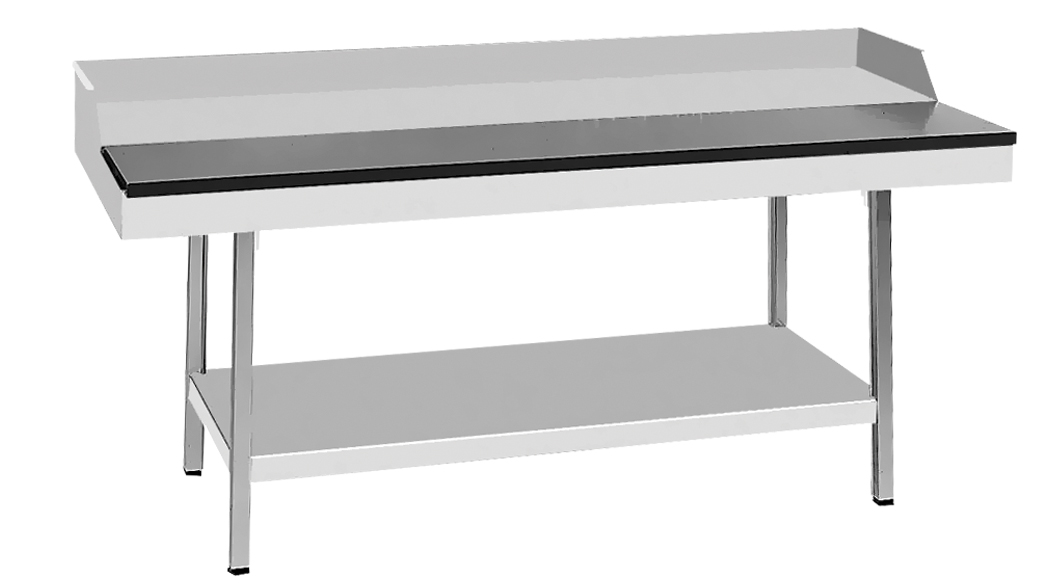Zerwirktisch Stufentisch mit Grundboden LAN-e11350