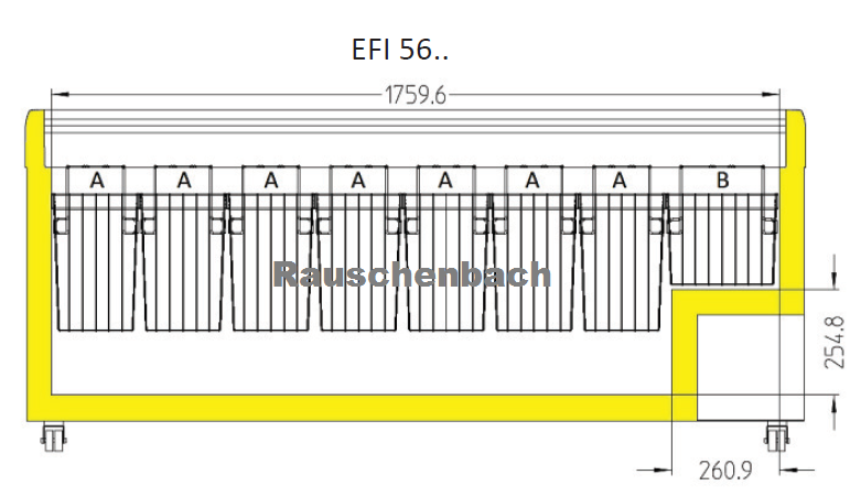 EFI 5653-41 Liebherr Impuls- Eisverkaufstruhe